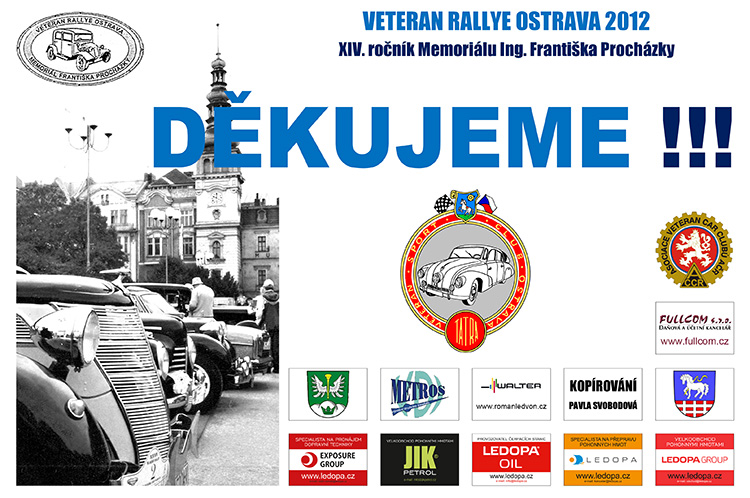 Dekujeme 2012